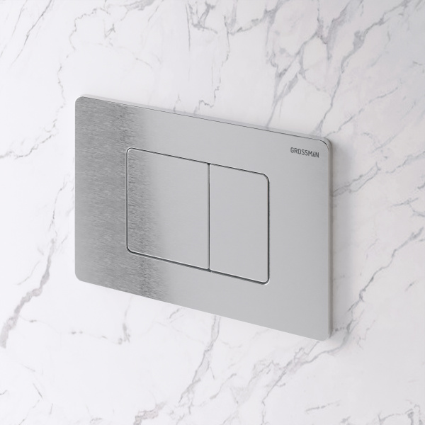 Клавиша смыва Grossman Classic 700.K31.04.12M.12M хром сатиновый